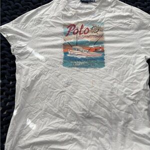 Polo Graphic T-Shirt - White